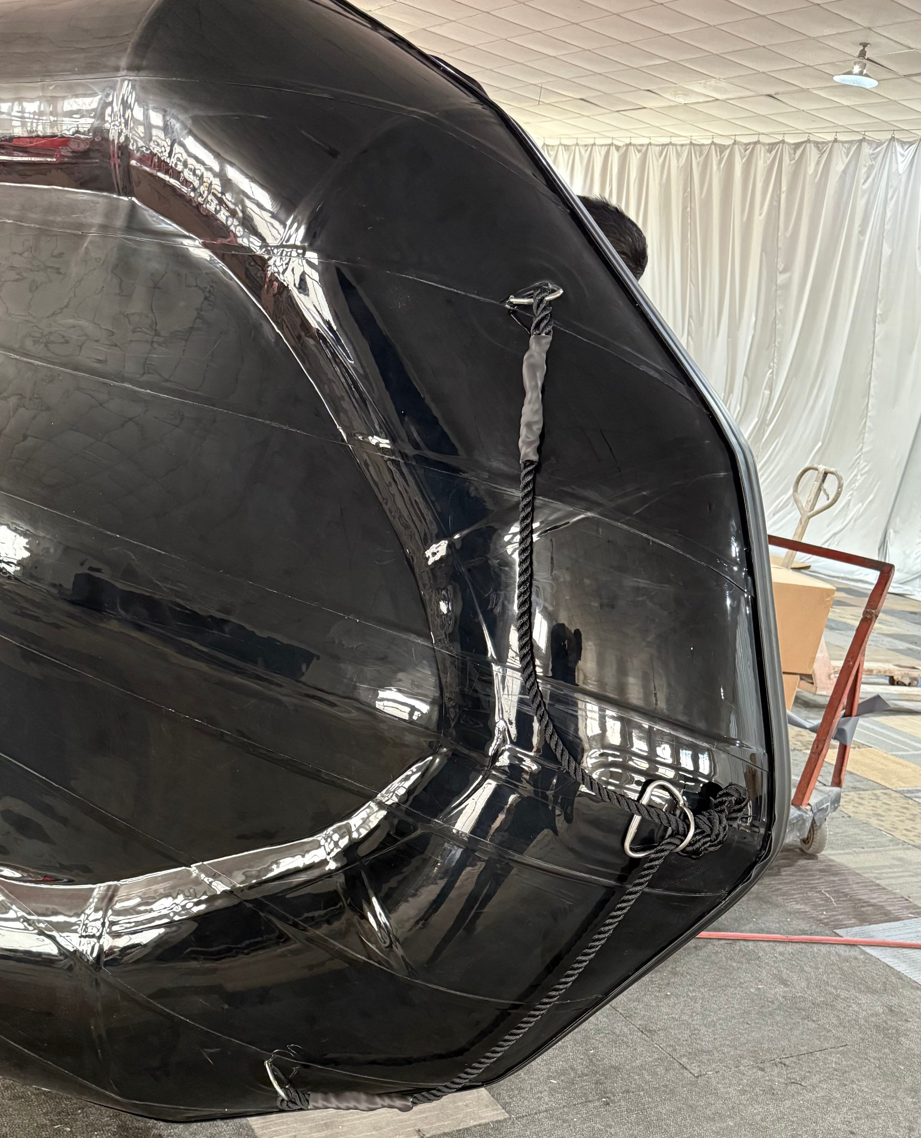 Military-grade 3-point bow bridle towing system