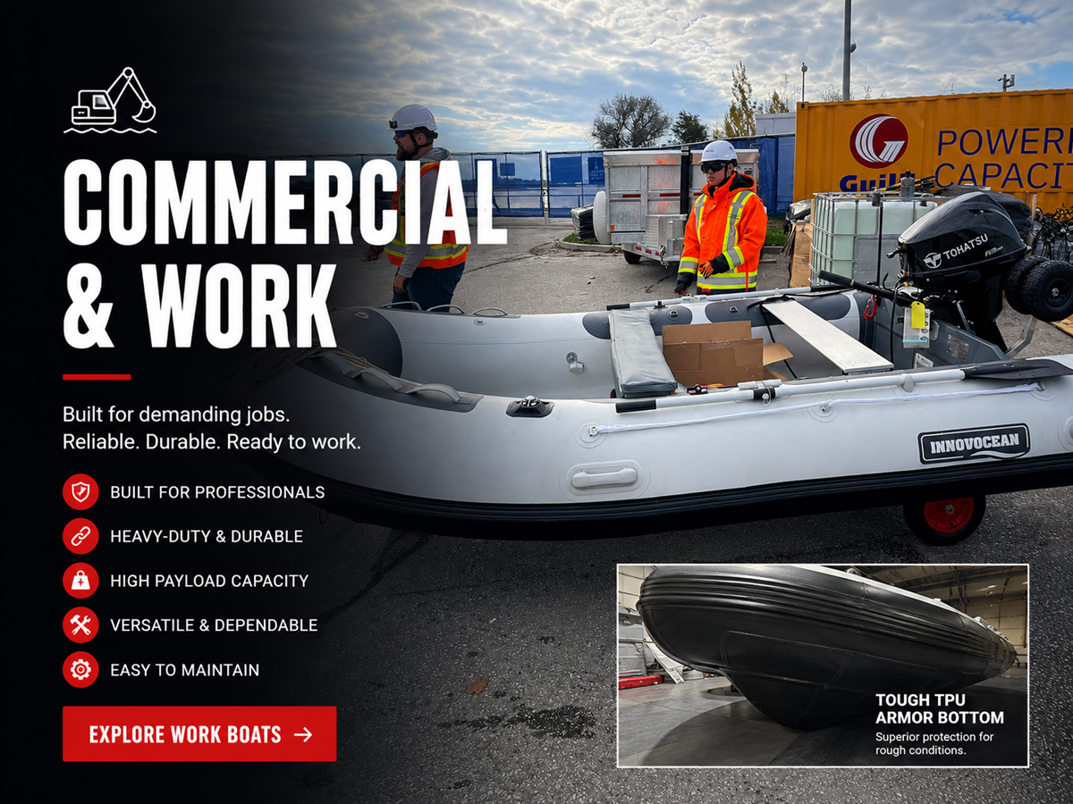 Commercial and rescue inflatable boats Canada