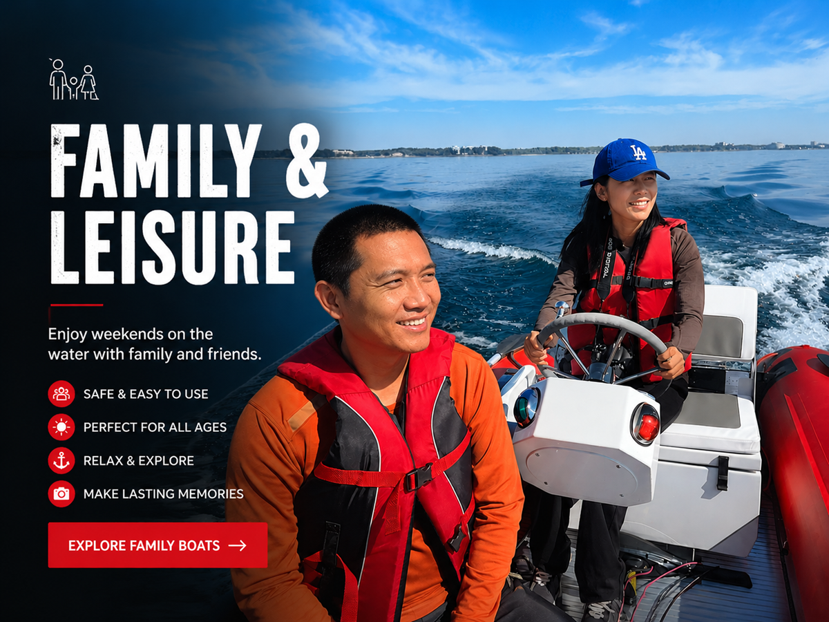 Family and leisure inflatable boats Canada