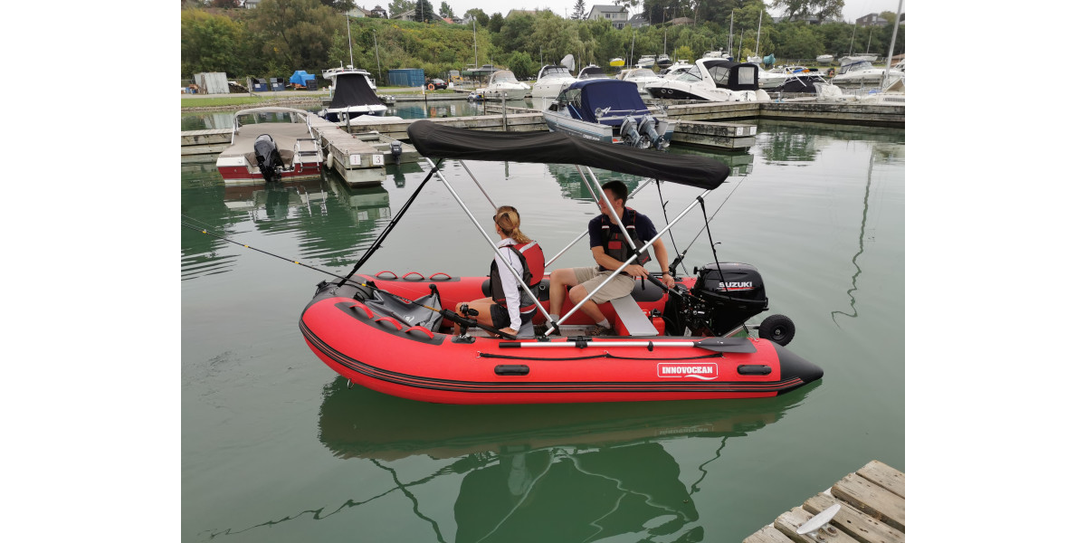 INNOVOCEAN Metal Master Series Inflatable Boats - Specially Built for Canadian Family Summer Water Activities