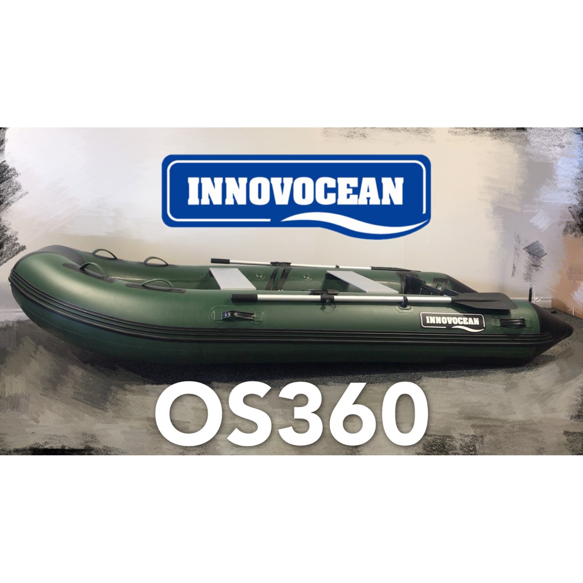 12 feet Inflatable Fishing and Hunting Boat | Innovocean ...