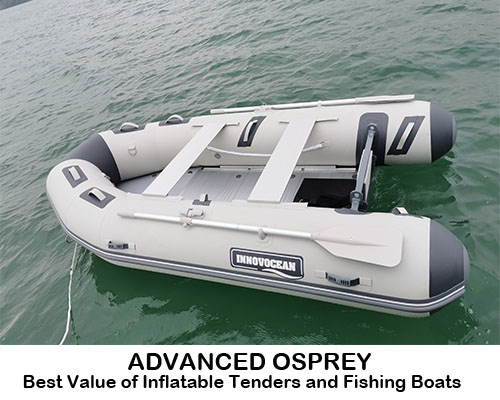 Inflatable boat PVC, Aqua Optima 240, Green 4603725300040
